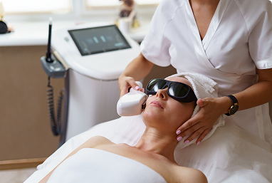 Laser hair removal treatment